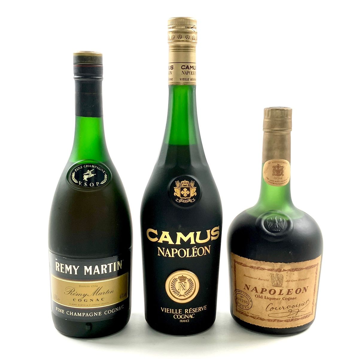3本 レミーマルタン カミュ クルボアジェ コニャック 700ml ブランデー