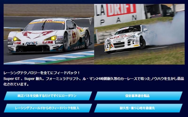 ESPELIR (エスペリア) SuperDOWNSUS ニッサン オーラ FE13 2WD 1.2 e-POWER/G/G レザーエディシ エスペリア⁄ESPELIR スーパーダウンサス スプリングキットラバー