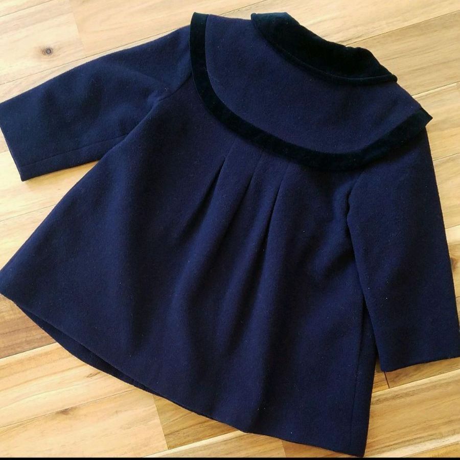 キッズ ベビー 95 CELINE お嬢様 【公式通販】 コート セーラー お嬢様 キッズ ベビー 95 CELINE コート セーラー アウター