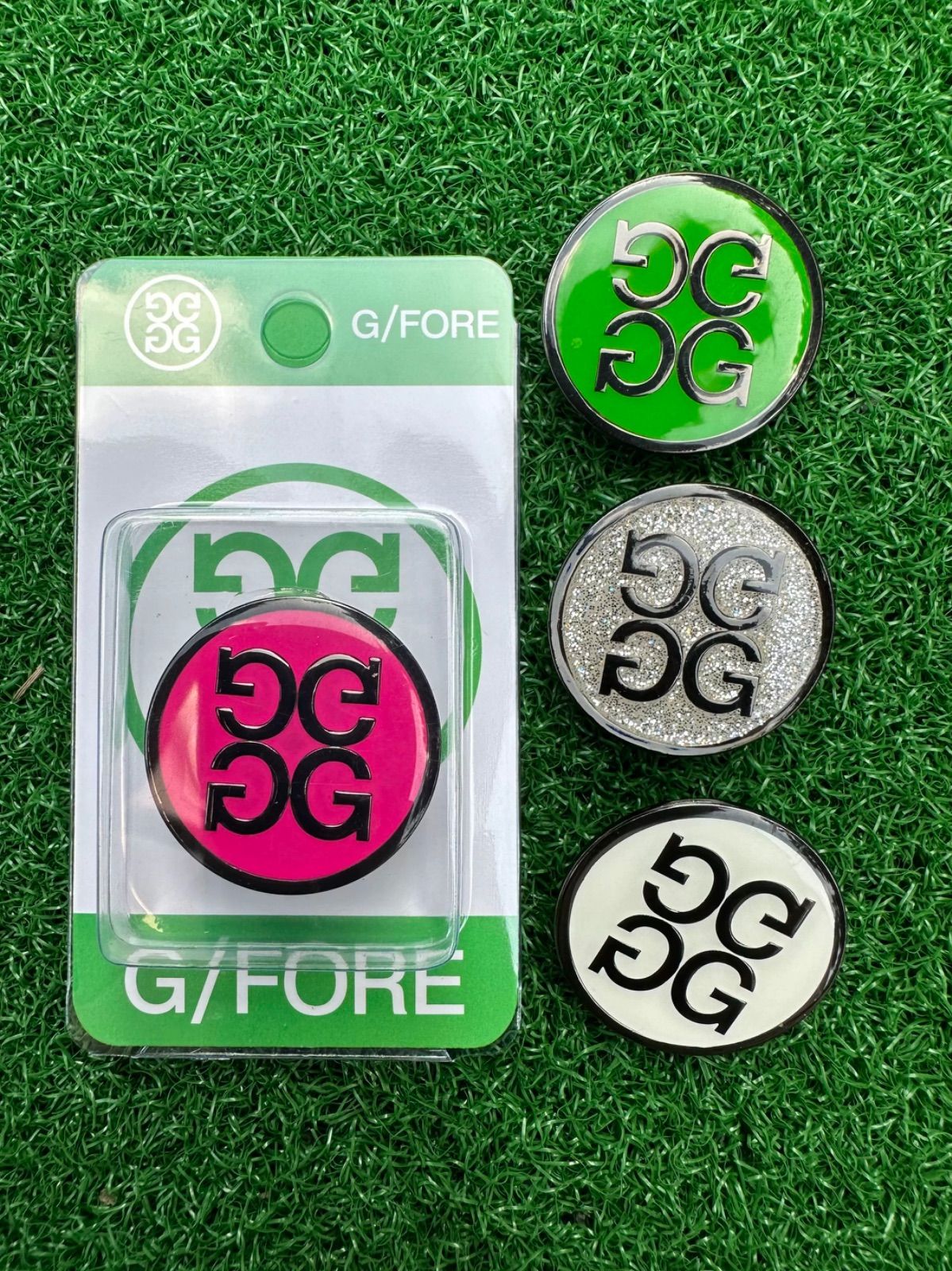 新品】G/FORE ジーフォア ゴルフ マーカー×1個☆台座付き☆男女兼用