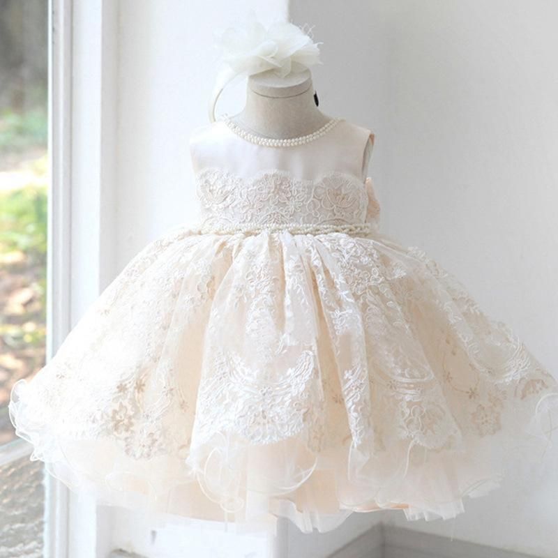 フラワーガール ドレス ベビードレス 結婚式 セレモニードレス ベビー レース フォーマル ワンピース 80 90 100 110 120 130 140 150 160 cm プリンセス