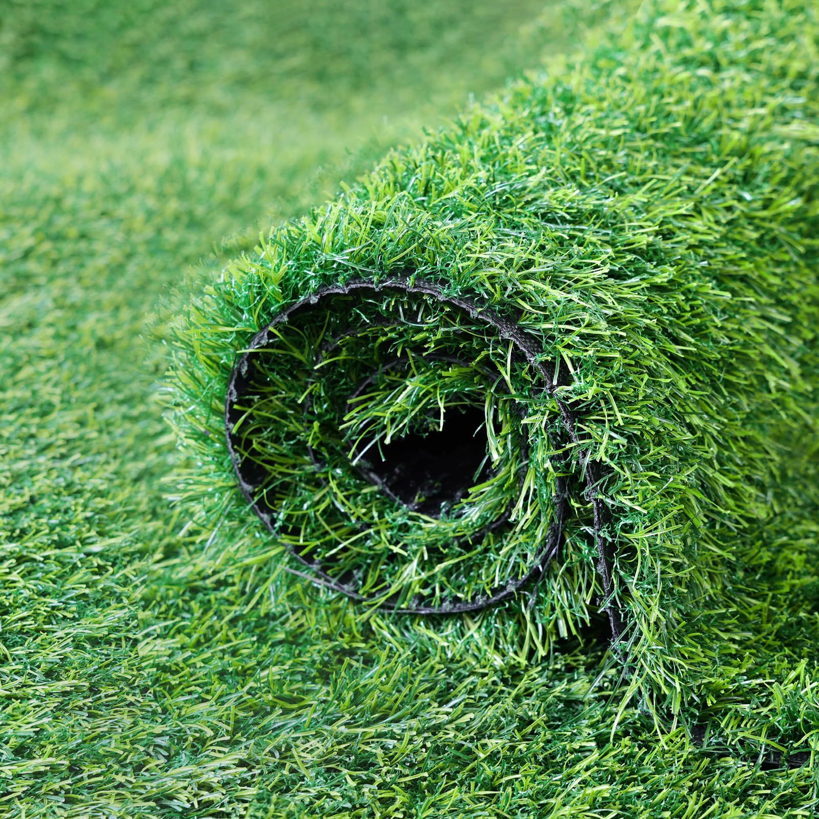 24本ピン付き 防草シート ラッシュグリーン 透水タイプ 高耐久 芝丈30mm リアル感 1×10m 1mx10m ロール 人工芝