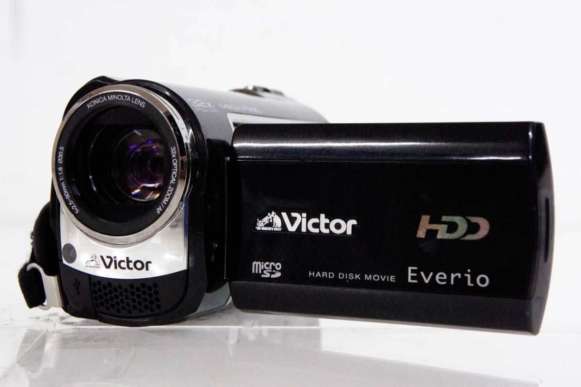 中古】JVC Victorビクター エブリオEverio ビデオカメラ GZ-MG330 30GB 