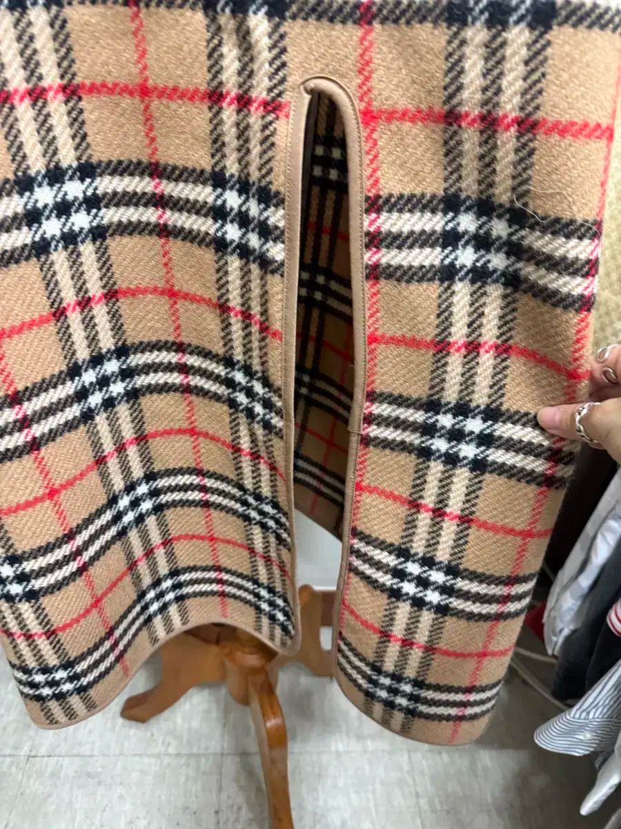 Burberrys 進みます BURBERRY(バーバリー ) ウール 100 % 裏地