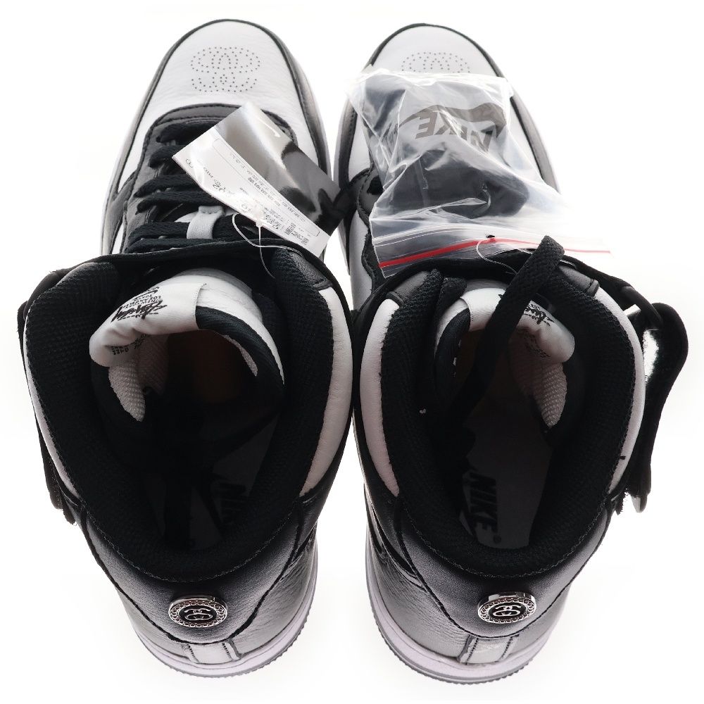 NIKE (ナイキ) ×STUSSY AIR FORCE1 07 MID SP BLACK LIGHT BONE