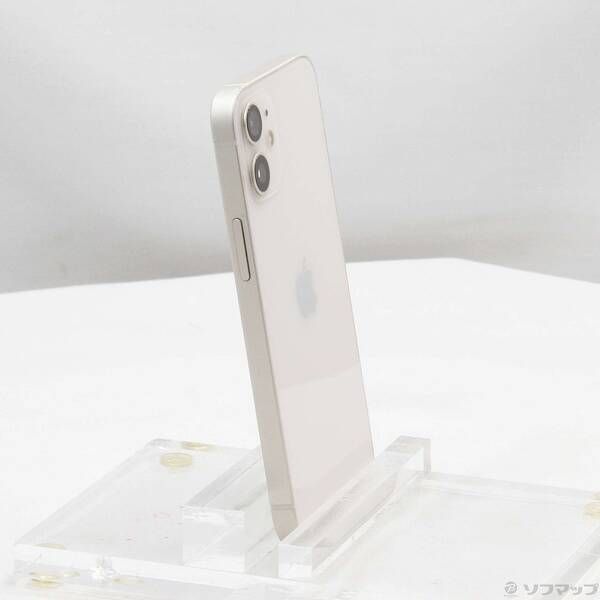 中古品〕 iPhone12 mini 256GB ホワイト MGDT3J／A SIMフリー【348
