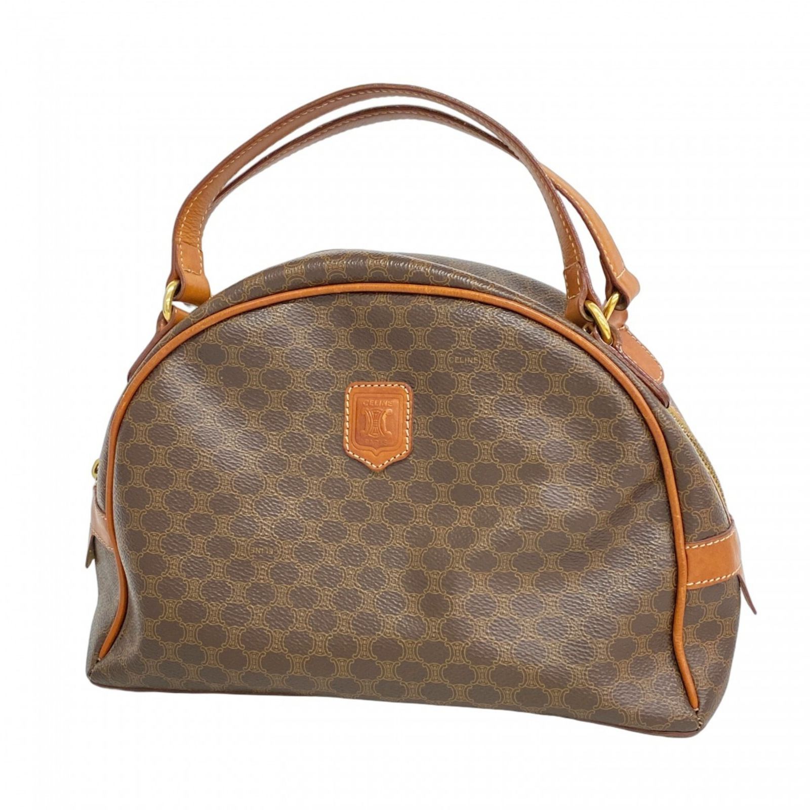 セリーヌ Celine セリーヌ ハンドバッグ マカダム ブラウン レディース