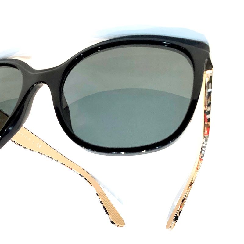 BURBERRYサングラス B4270-F /55□18 140ノバチェック柄【中古】KB