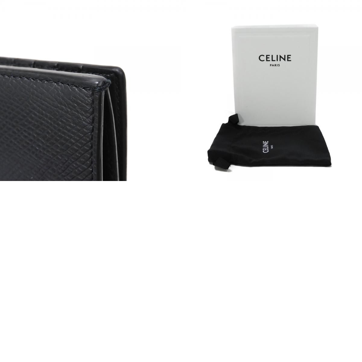 CELINE バーティカルウォレット / グレインドカーフスキン CELINE バーティカルウォレット / グレインドカーフスキン