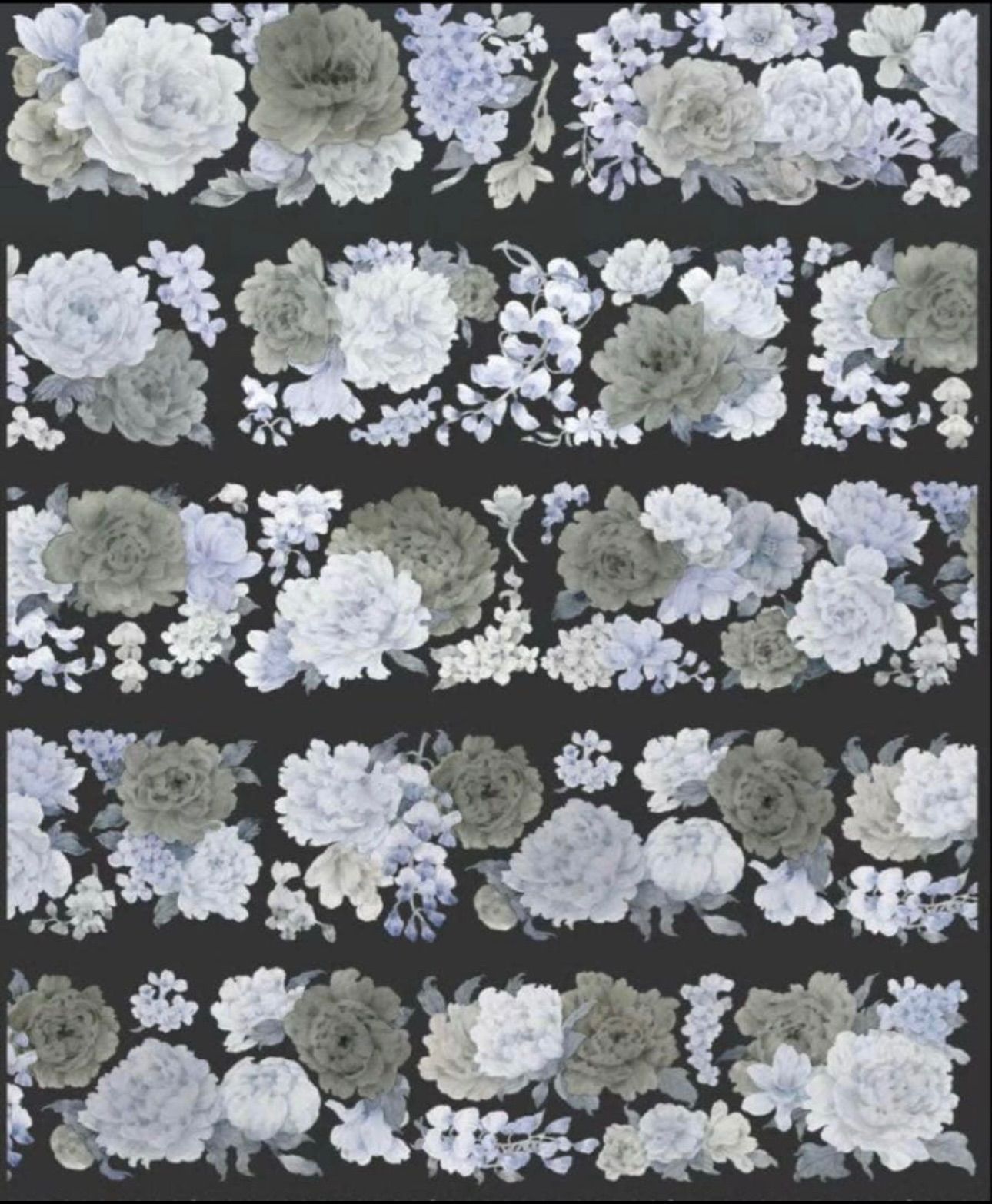 贝壳光 5.5cm×10m 予清澜 海外マスキングテープ 海外マステ 花 SKLAD-KIRPICHA_RU