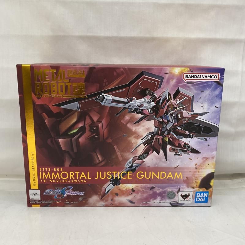 【開封済/中古】L ROBOT魂 ジャスティスガンダム メタルロボット魂 Amazon | TAMASHII NATIONS METAL ROBOT魂 機動戦士ガンダムSEED