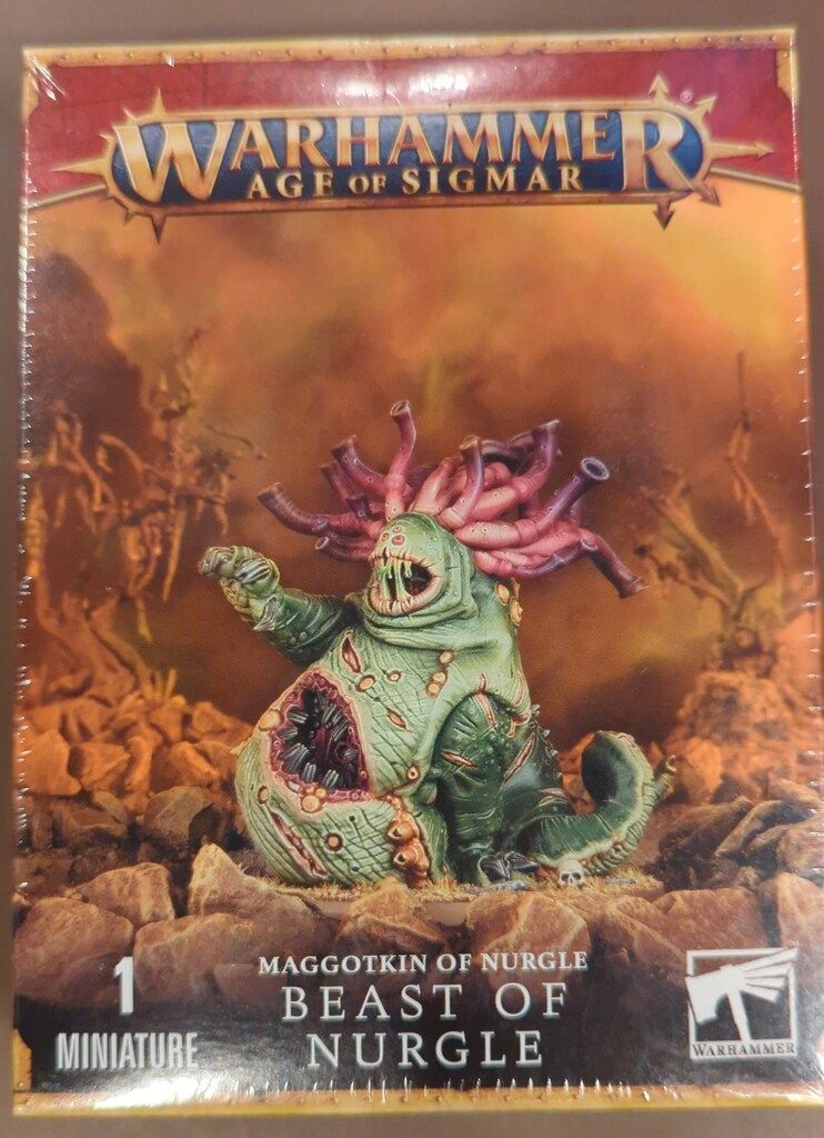 GAMES WORKSHOP WARHAMMER AGE OF SIGMAR MAGGOTKIN OF NURGLE Beast of Nurgle ビースト オヴ ナーグル