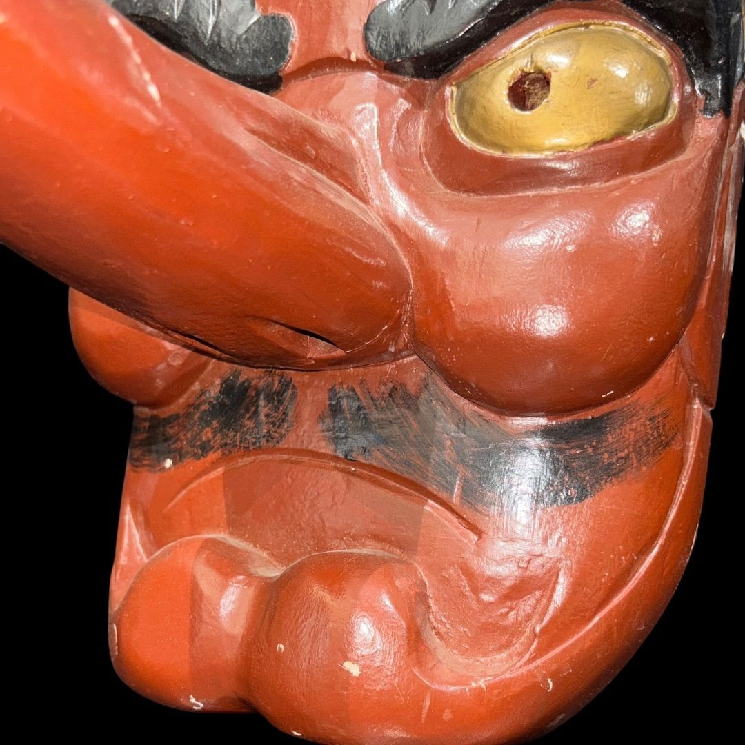 特大 天狗のお面 希少 【公式通販】