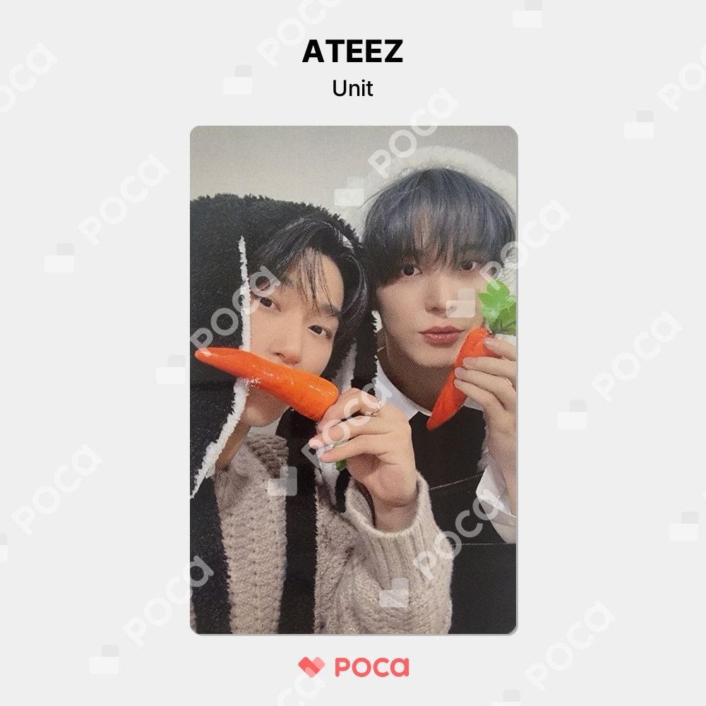 ATEEZ jumpup GOLDEN HOUR ユニット トレカ ラキドロ ATEEZ ユニット トレカ GOLDEN HOUR : Part.2 JUMPUP ラキドロ