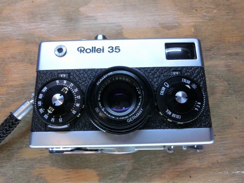 7589 良品 Rollei 35 露出計OK ドイツ製 シルバー 8989 良品