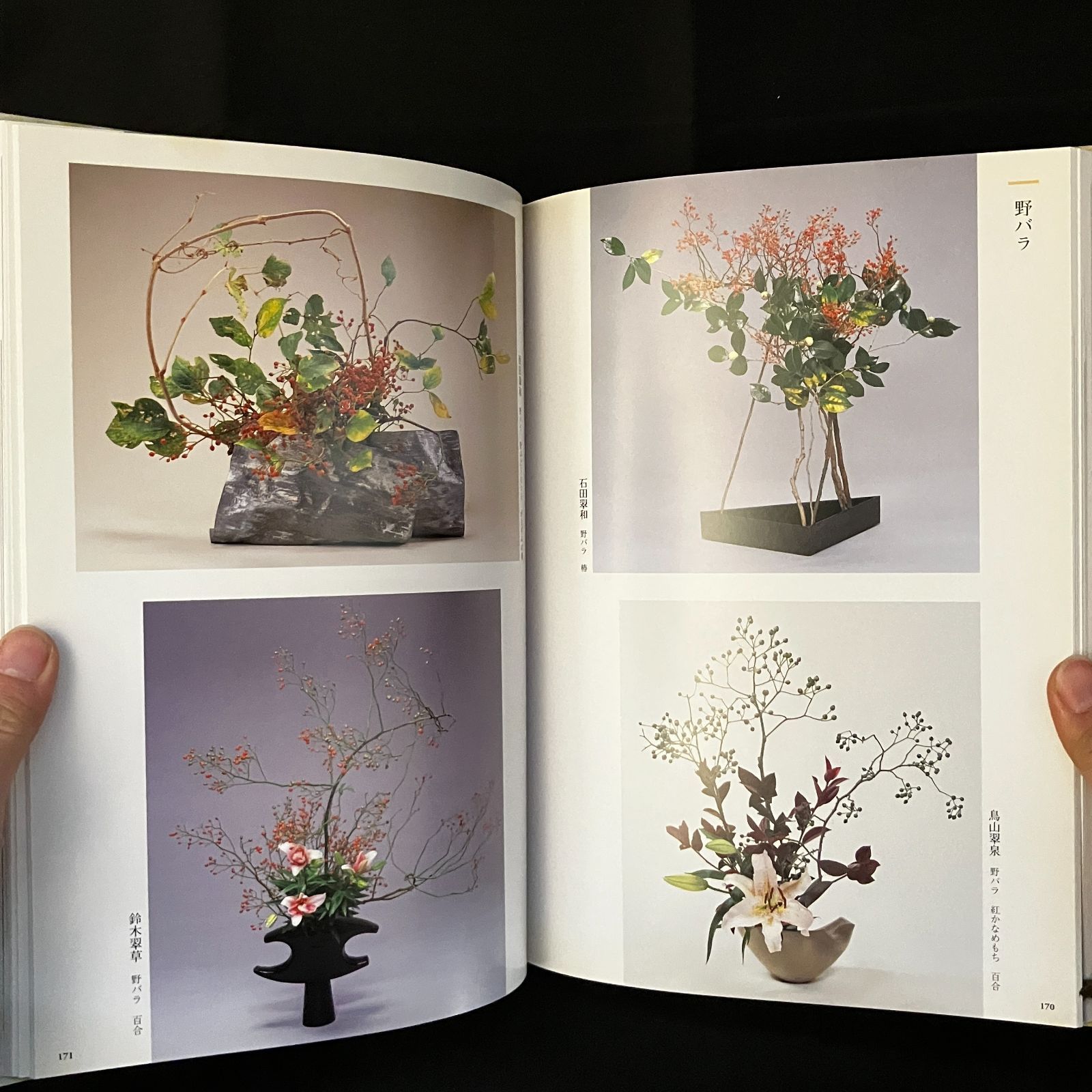 定本 小原流様式集成　第二分冊 写景挿花・夏 秋 真生流 作品集/定本小原流様式集成 花道関連書籍 2冊セット ☆活