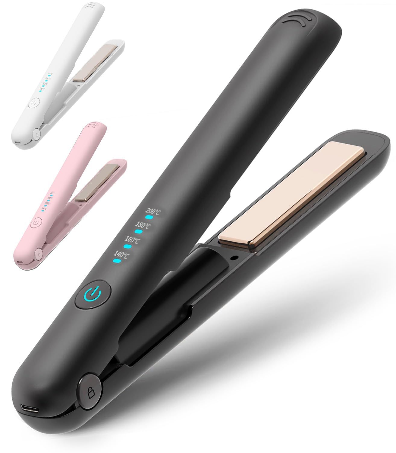 エコメルカリ便発送 リファビューテックフィンガーアイロン ピンク