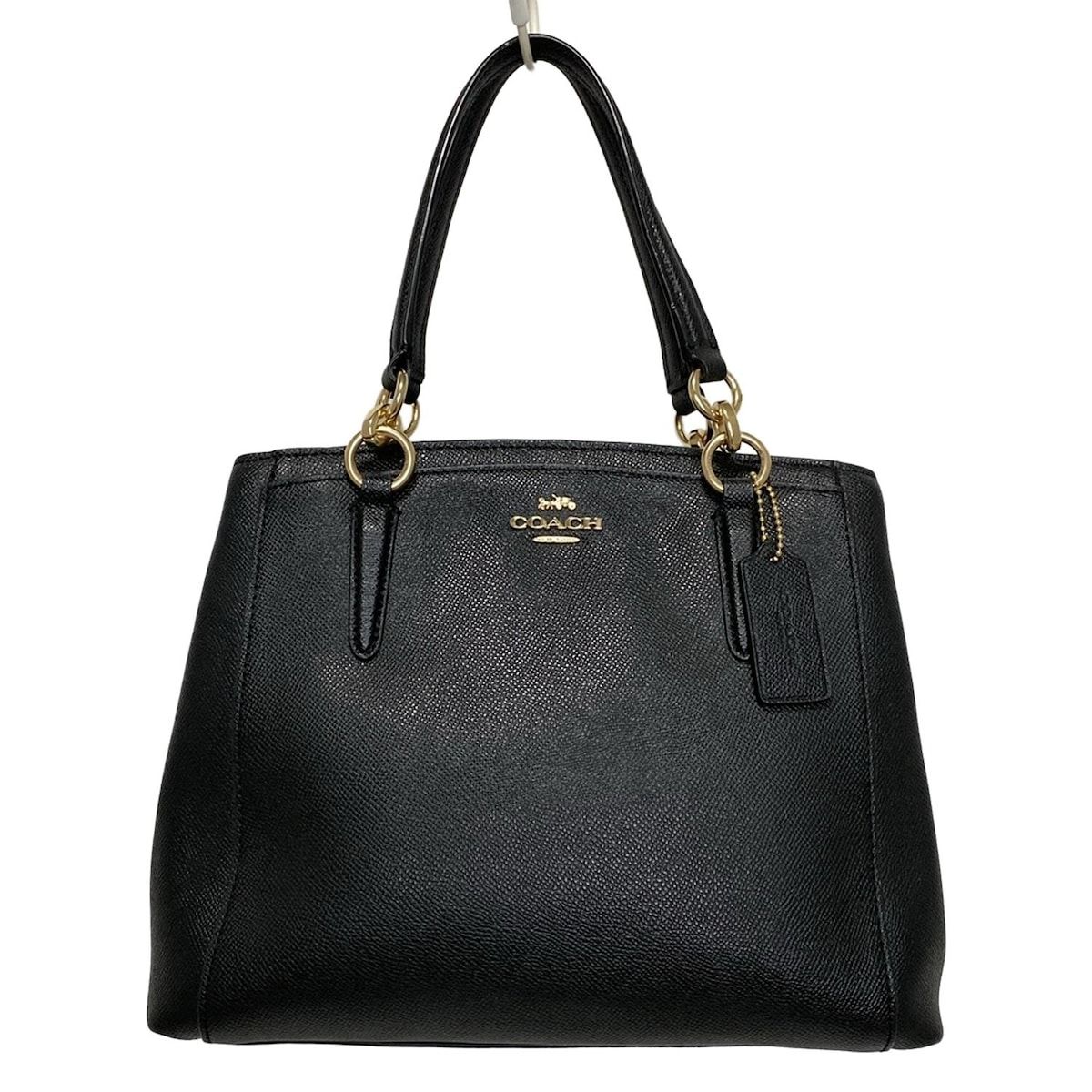 COACH(コーチ) トートバッグ クロスグレイン レザー ミネッタ
