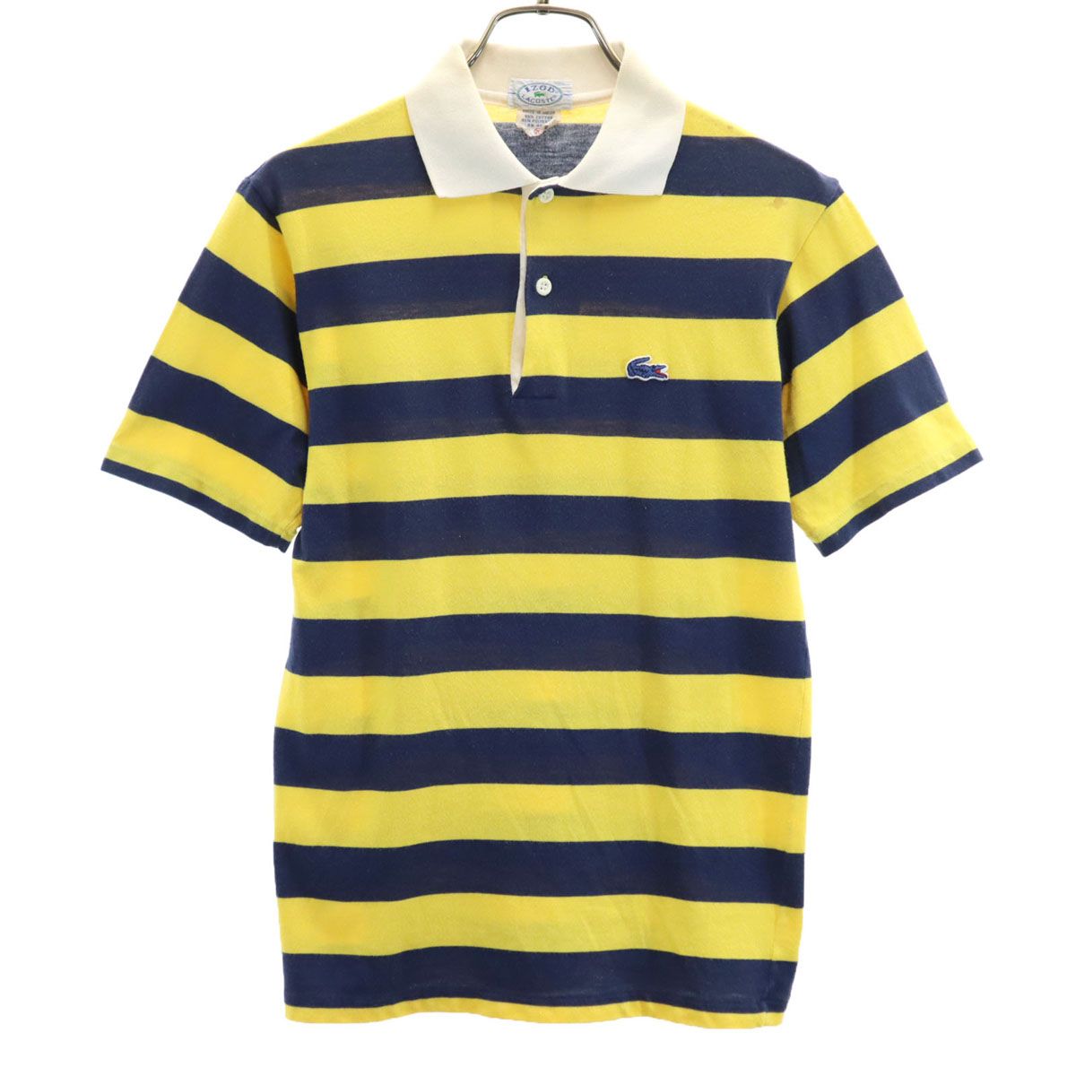 LACOSTE ストライプポロシャツ 日本製 セール】 ストライプパリポロシャツ （ポロシャツ）｜LACOSTE