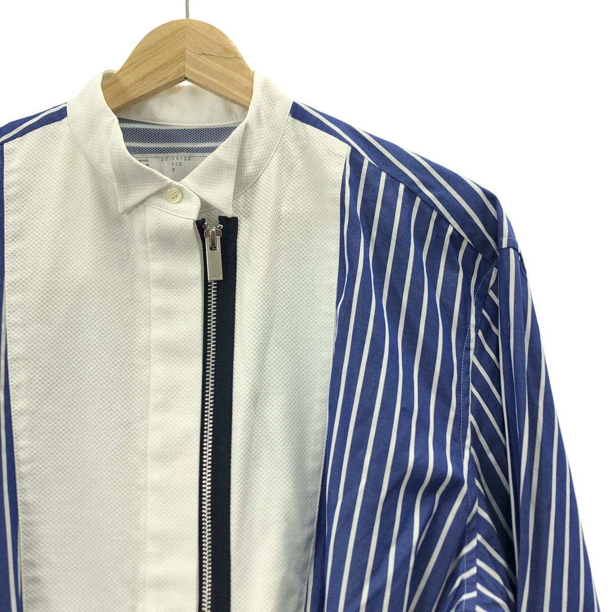 sacai / サカイ | Suiting × Cotton Poplin ストライプ