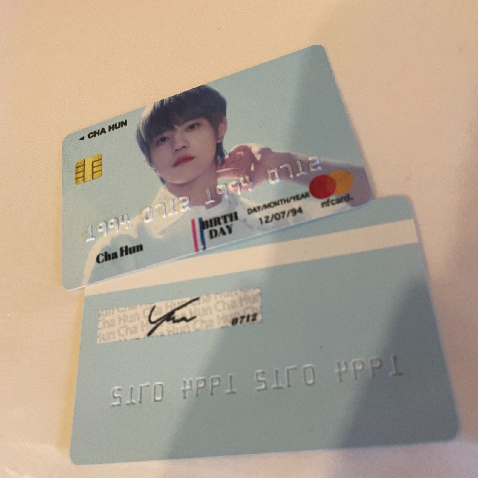 N.FLYING チャフン 2024 センイルセット クレカ風PVCカード - メルカリ