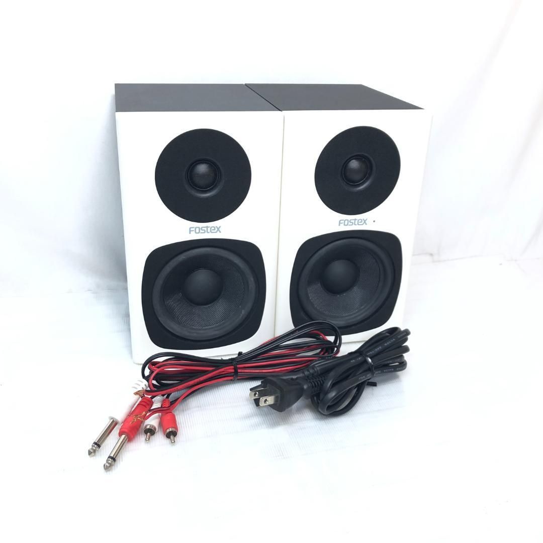 Fostex アクティブスピーカー PM0.4c 美品 左右 ホワイト