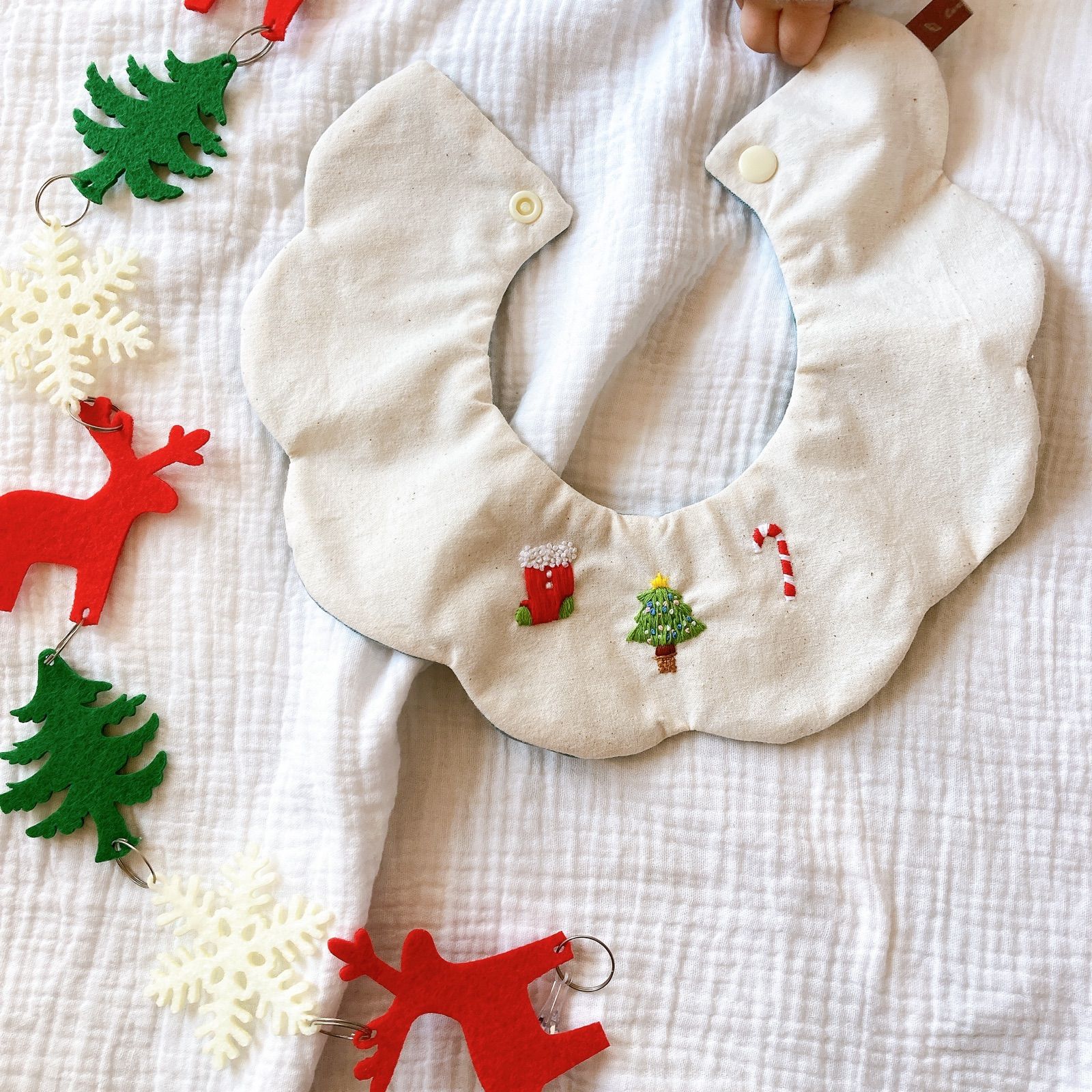 ハンドメイドスタイ クリスマススタイ Emi様