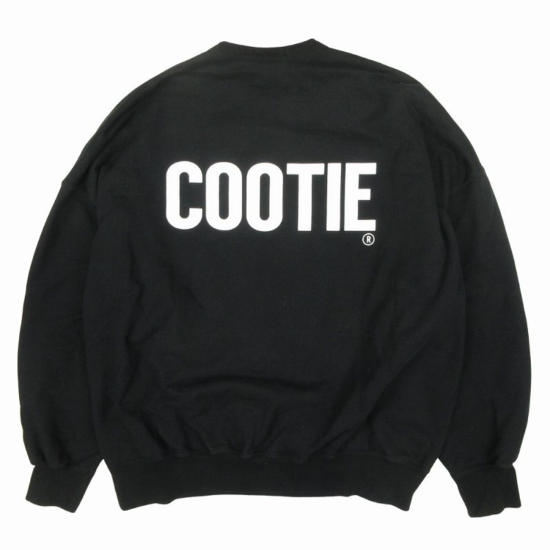 COOTIE PRODUCTIONS ブラック トレーナー XL