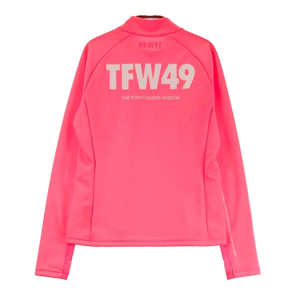 サイズ：M TFW49 ティーエフダブリューフォーティーナイン  ハイネック 長袖Tシャツ  ピンク系 [240101466090] ゴルフウェア レディース ストスト サイズ：M TFW49 ティーエフダブリューフォーティーナイン