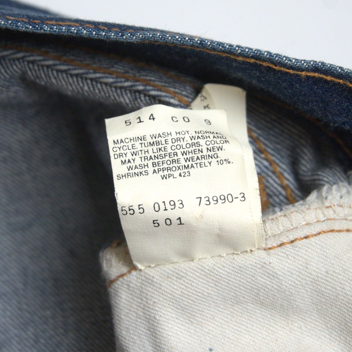 濃紺/バレンシア製】 LEVI'S 【 501XX ビッグE デニムパンツ 】32×36