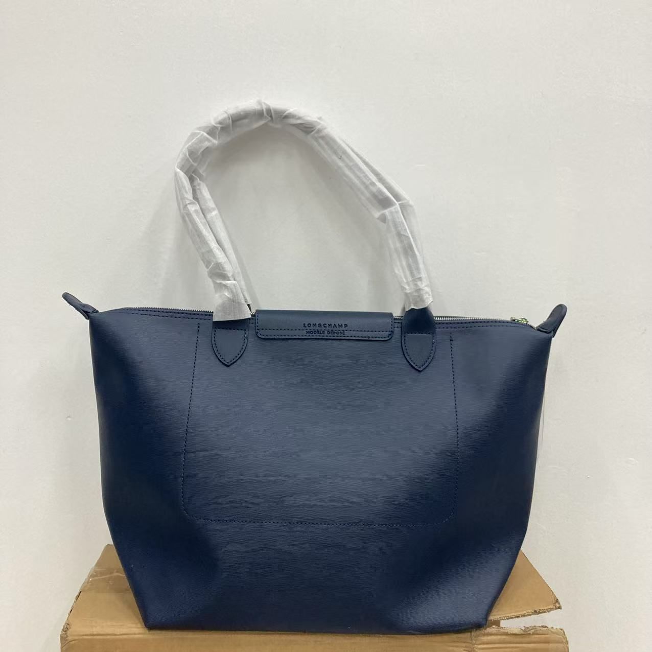 LONGCHAMP ロンシャン　プリアージュ　シティ　M ネイビー ロンシャン トートバッグ プリアージュ Mサイズ ネイビー