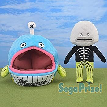 【中古】(未使用･未開封品)千葉ロッテマリーンズ　MEJぬいぐるみ謎の魚　全2種セット
