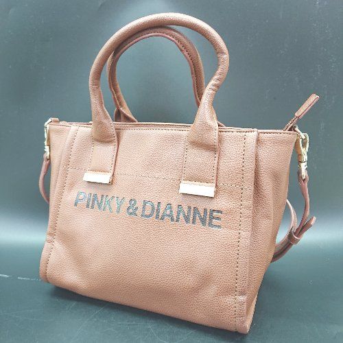 ✨極美品Pinky&Dianne✨ブラウン ハンドバッグ Pinky&Dianne - 極美品 Pinky&dianne ハンドバッグの通販 by‬