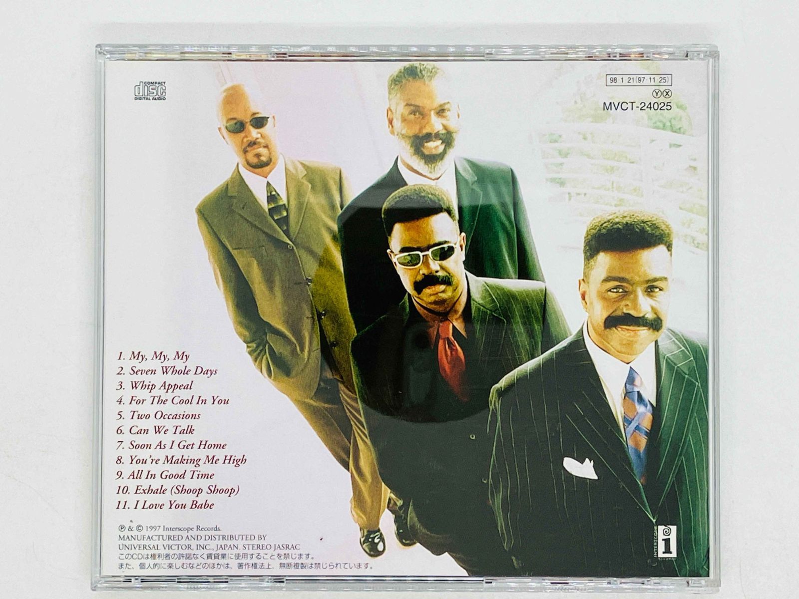 CD The Whispers / ザ・ウィスパーズ / Song Book Vol.1 / The