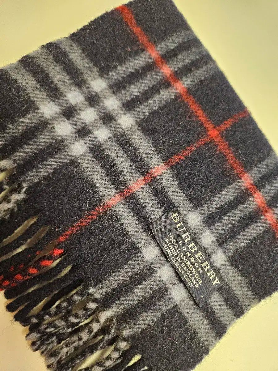 BURBERRY バーバリー マフラー ラムウール 子供用 正規品