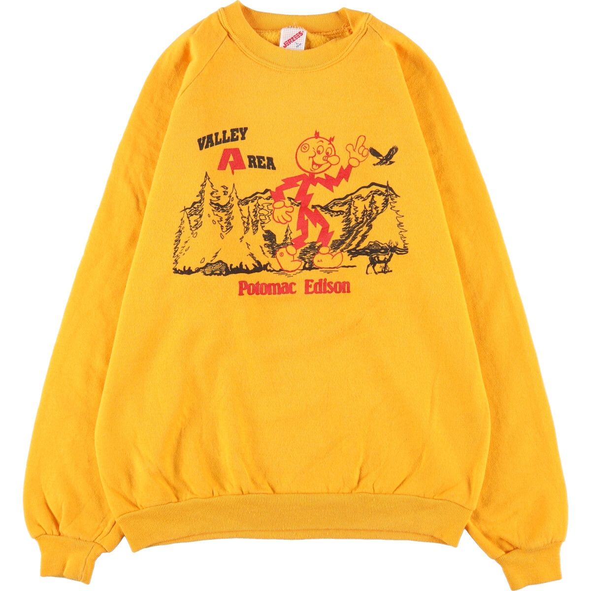 古着 90年代 ジャージーズ Jerzees REDDY KILOWATT レディキロワット