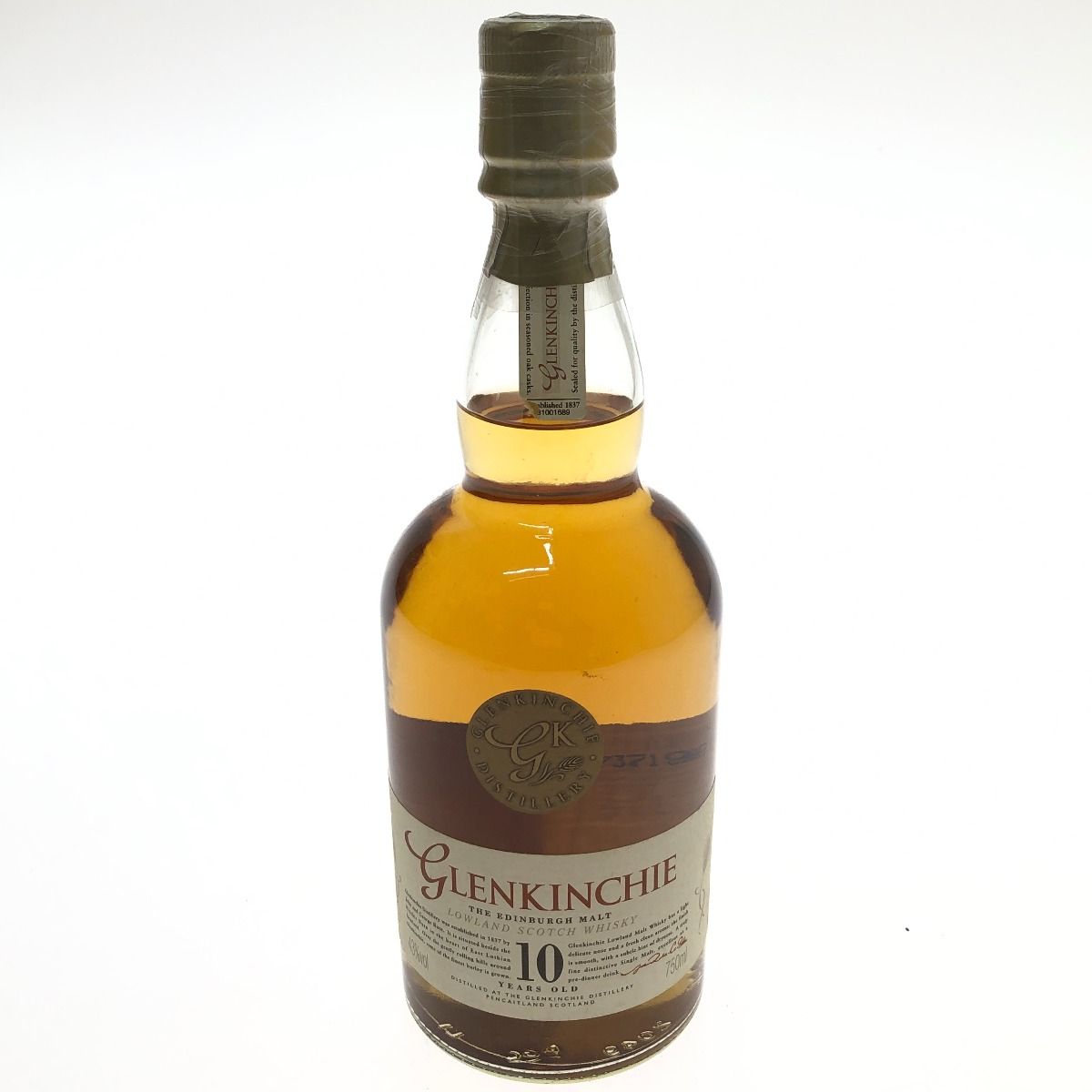 □□グレンキンチー 10年 ザ エジンバラモルト LOWLAND SCOTCH WHISKY