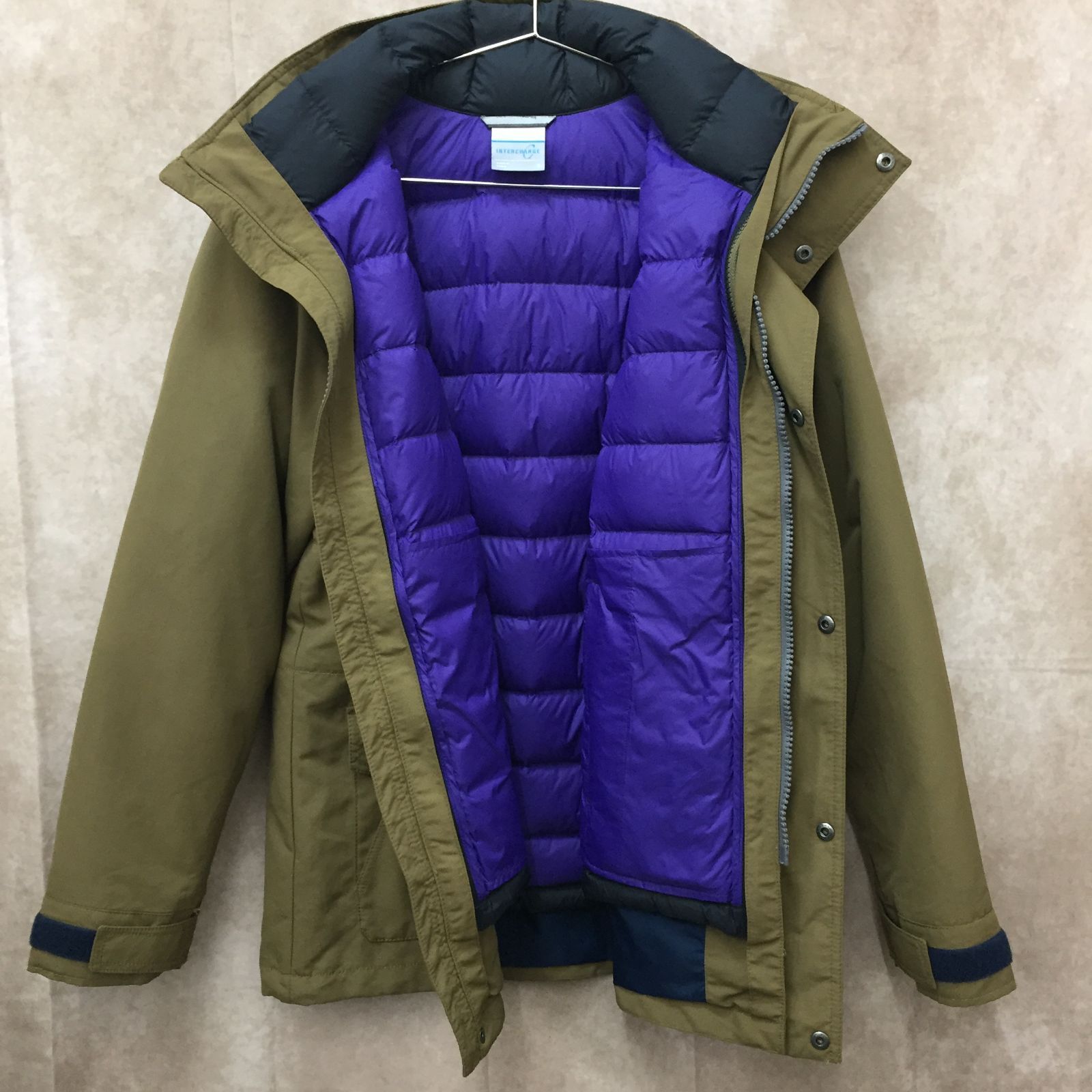 Columbia コロンビア マウンテンパーカー インナーダウン付き Sサイズ 