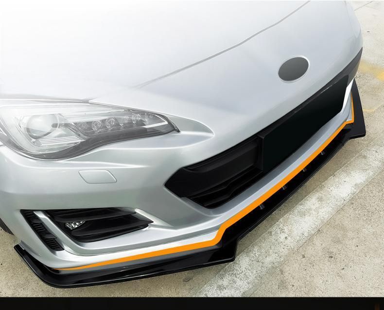 適用スバル BRZ 17-20 フロントリップ スポイラー エアロ パーツ 外装 ドレスアップ 注目シリーズ ZZ520