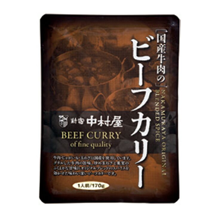 国産牛肉のビーフカリー 170g×10袋