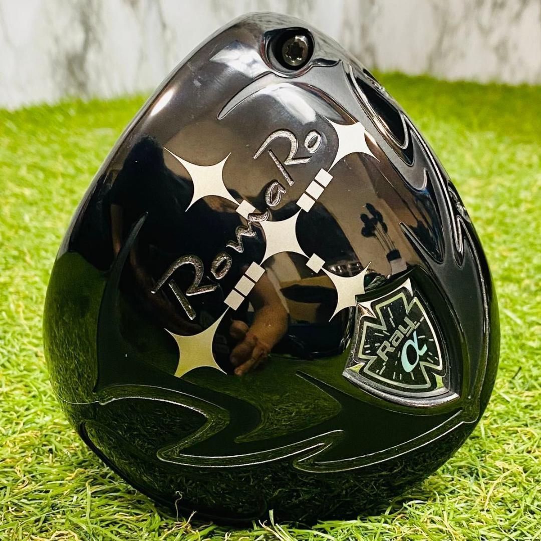 人気ブランド 海外通販 - 国内入手困難 Rayα 美品】ロマロ BLACK X 右利き用 メンズ ドライバー 1W クラブ