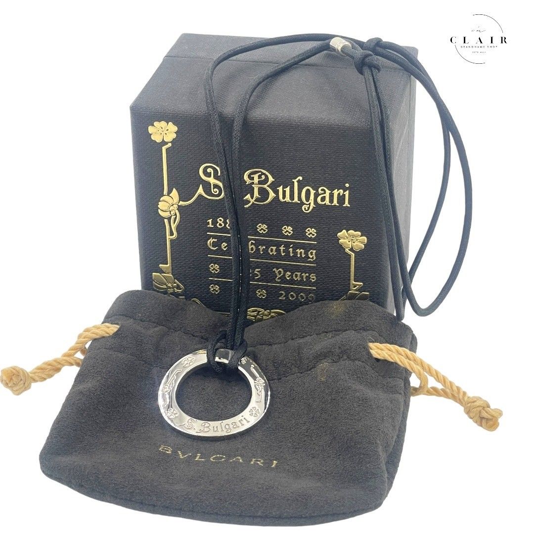極美品☆ブルガリ　ネックレス　チョーカー　セーブザチルドレン BVLGARI】ブルガリ『SILVER セーブザチルドレン チョーカー