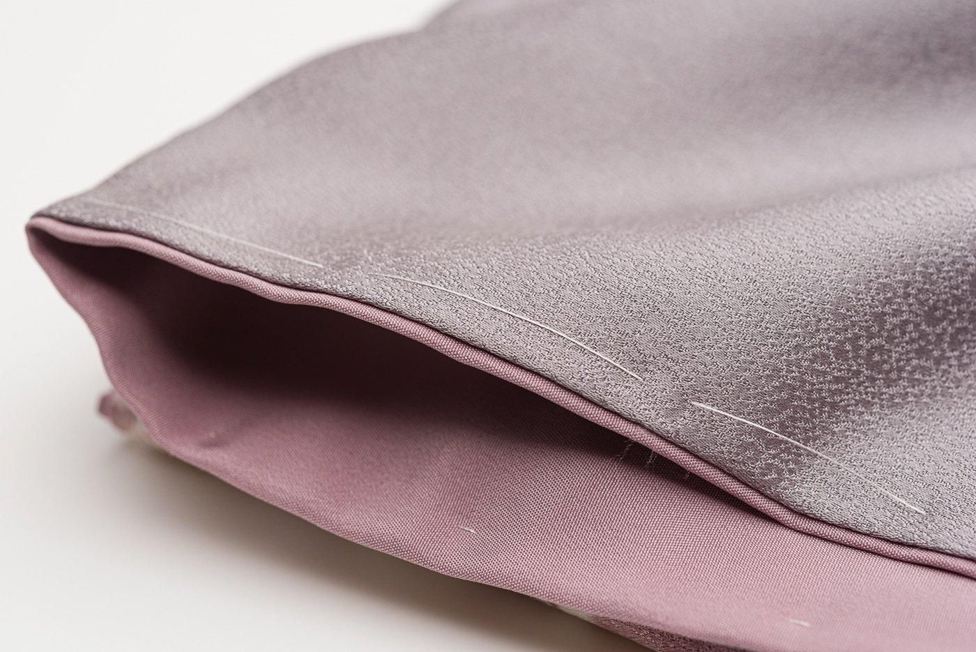 訪問着 丸に辻が花模様