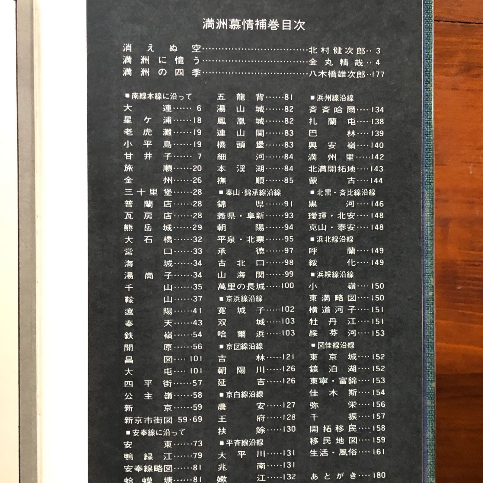 満洲慕情 : 全満洲写真集 補巻 満史会 編 1971年 謙光社 27cm