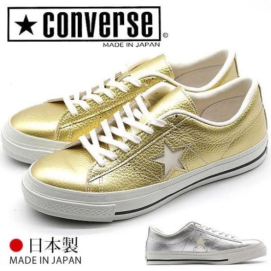 CNVERSE ONE STAR J METALLIC GOLD - メェメェショップ - メルカリ