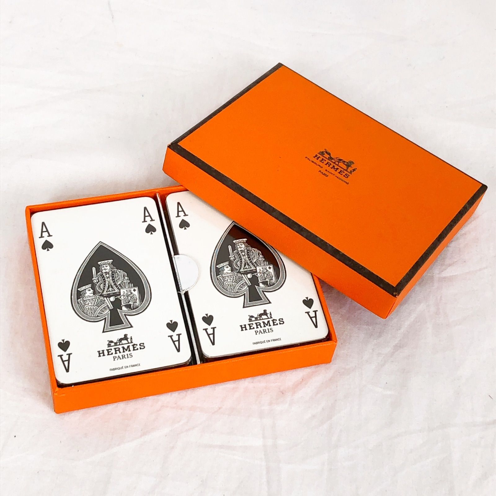 エルメス　トランプ　未開封 楽天市場】【未使用品】HERMES エルメス トランプ ミニトランプ