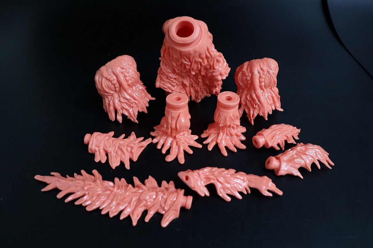 ◇さくらトイズ YMSF 真ヘドラ キッド版 オレンジ系 フィギュア