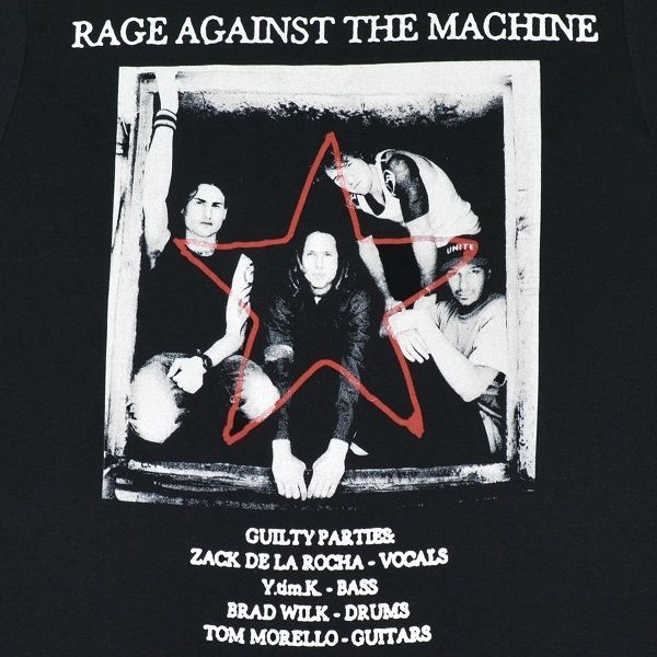 RAGE AGAINST THE MACHINE レイジアゲインストザマシーン Battle Star Tシャツ - メルカリ