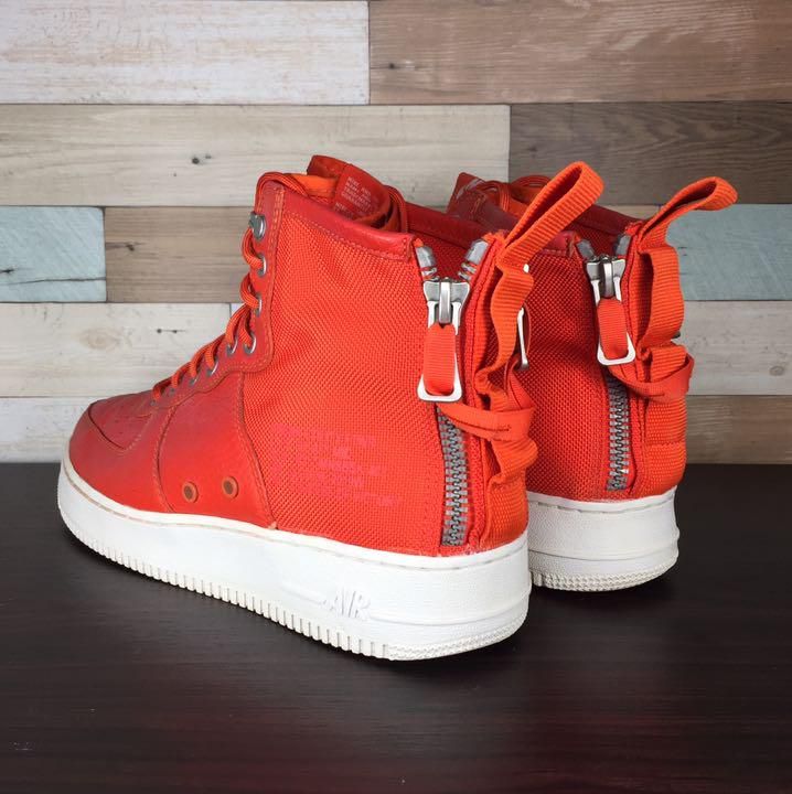 NIKE SF AIR FORCE 1 MID TEAM ORANGE ナイキ スペシャル フィールド 