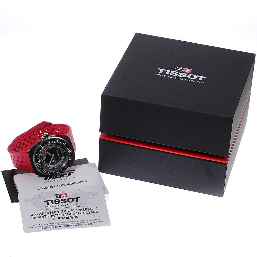 ティソ TISSOT T145.407.97.057.02 シデラル デイト 自動巻き メンズ極  